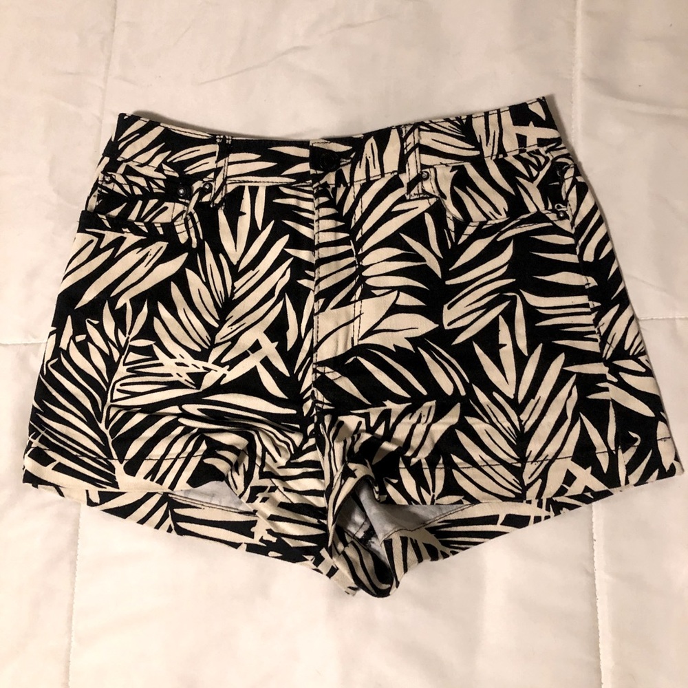 High waisted shorts